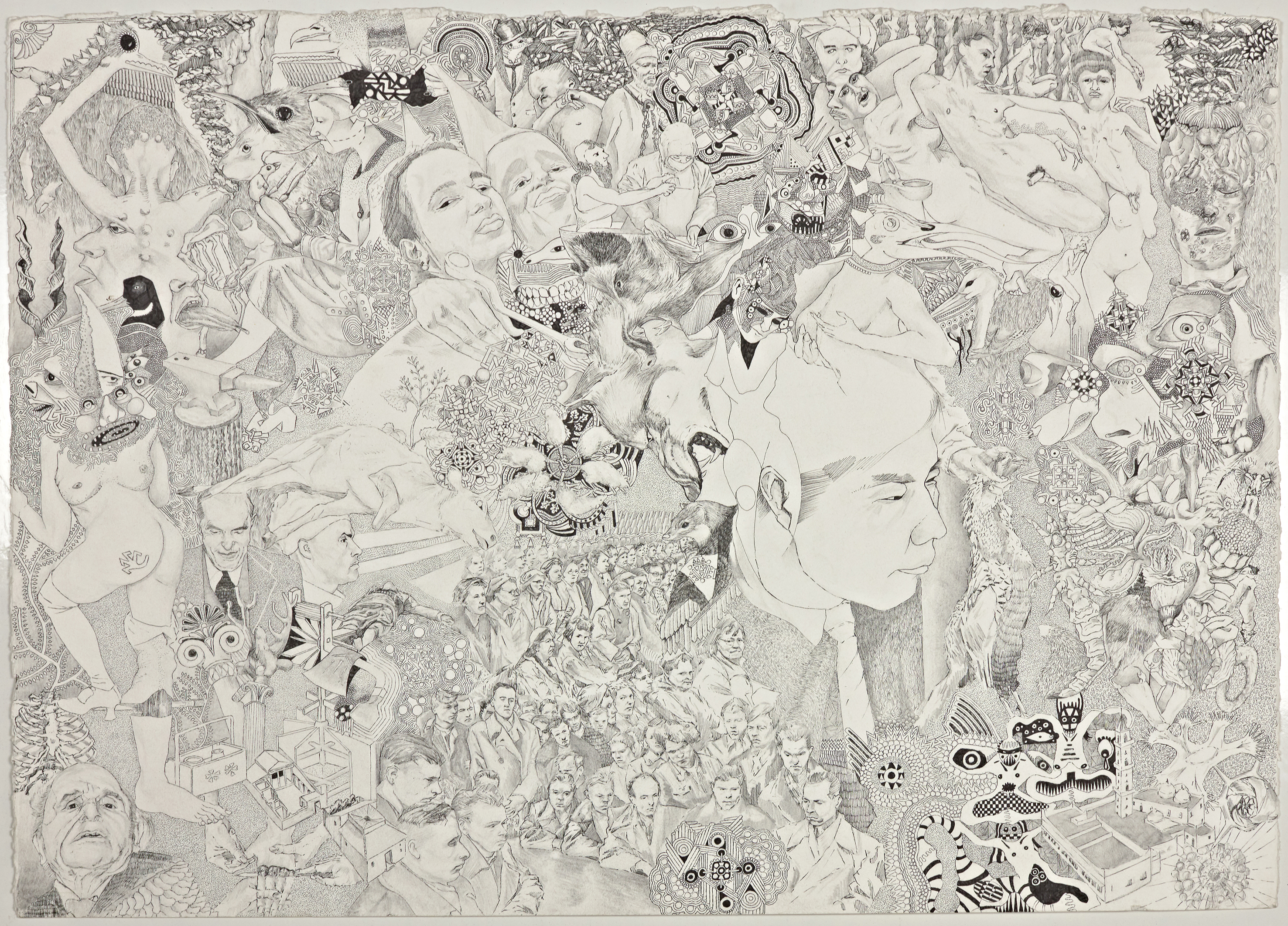 Conor Wickham Art Drawing _ Your Twinkling Eyes_pen and pencil on paper_2020